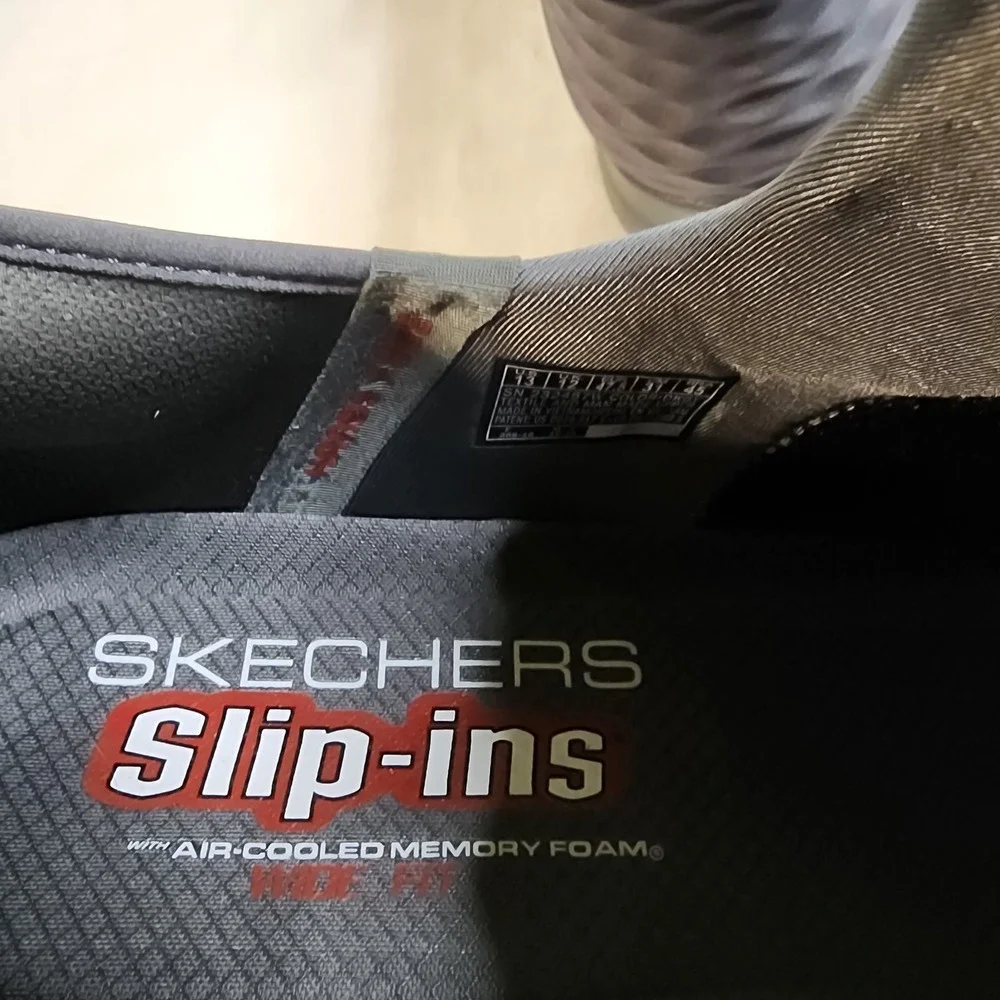 Skechers Slip-ins Summits High Range Dark Gray Sneakers 13 New W/box, Wide Fit
